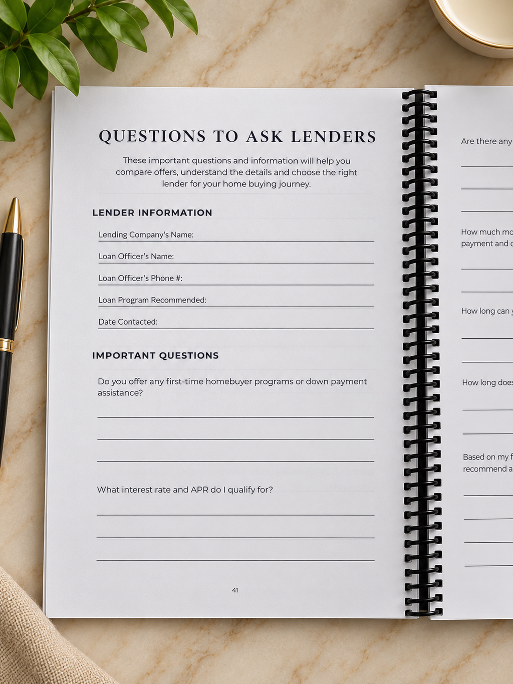The Complete Home Buyer’s Planner